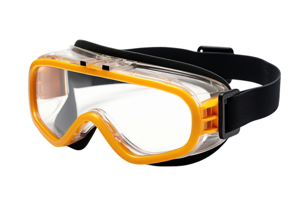 Safety goggles and face shields